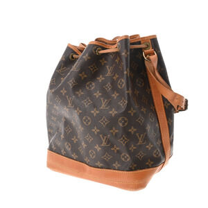 Louis Vuitton Noe Bag Shoulder Brown Monogram Canvas
